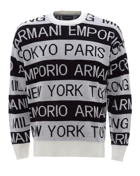 armani sweater replica|emporio Armani jumper men's.